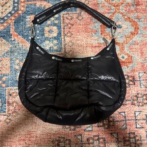 LeSportsac Shiny Puffer Shoulder Bag